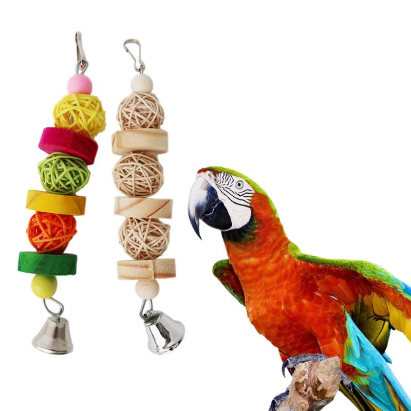 Strands Wooden Bird Toy