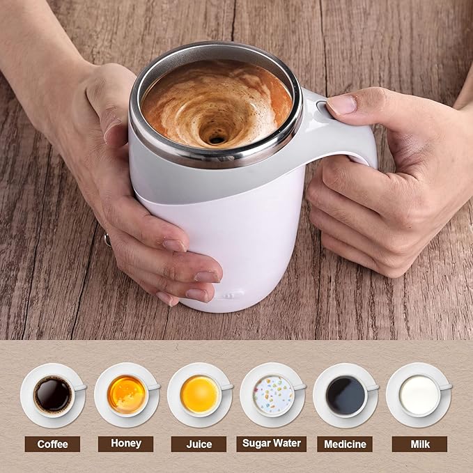 🎄Christmas Sales 49% OFF-Automatic Magnetic Stirring Coffee Mug