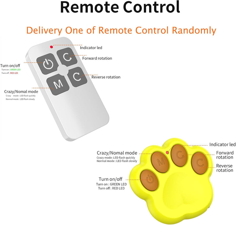 Smart Pet Play Ball with Remote Control